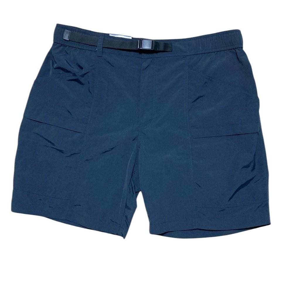 NWT Eddie Bauer Ripstop Black Moisture Wicking Shorts L